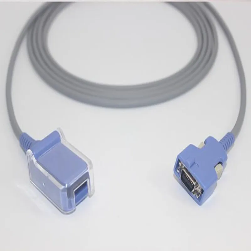 Бесплатная доставка Совместимость для Nellcor DOC 10 AMP 14 иголок DB9 Pin Spo2 Удлинительный