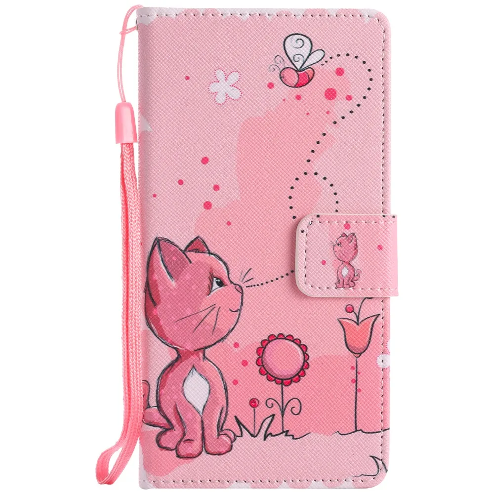 Flip Phone Case For Sony Xperia XZ Hight Quality PU Leather Wallet Cover With Card Slot and Stand Holder | Мобильные телефоны и