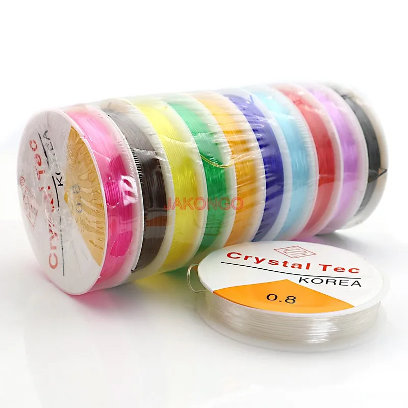 Катушка кристально чистая растягивающаяся эластичная бисероплетенная