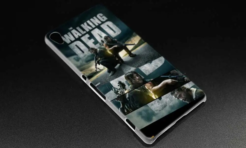 Чехол The Walking Dead H для sony Xperia XA XA1 X XZ Z5 Z1 Z2 Z3 M4 Aqua M5 E4 E5 C4 C5 Compact Premium жесткий прозрачный чехол для телефона