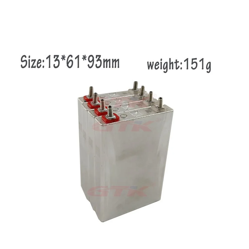 5 шт. LTO 2 3 в 4 Ач литиевый титановый аккумулятор 15C 6C для самостоятельной сборки 12