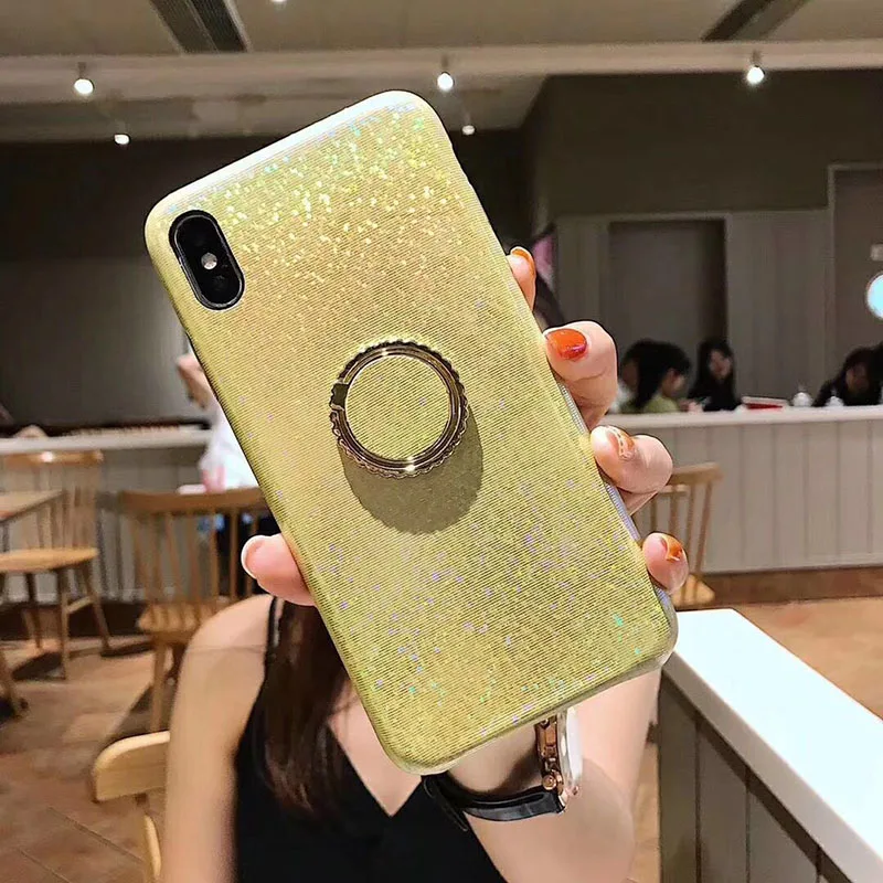 Модный Радужный лазерный мягкий чехол для iPhone X XS Max Xr 8 7 6 6S Plus Huawei P20 P30 Lite Mate20 Pro