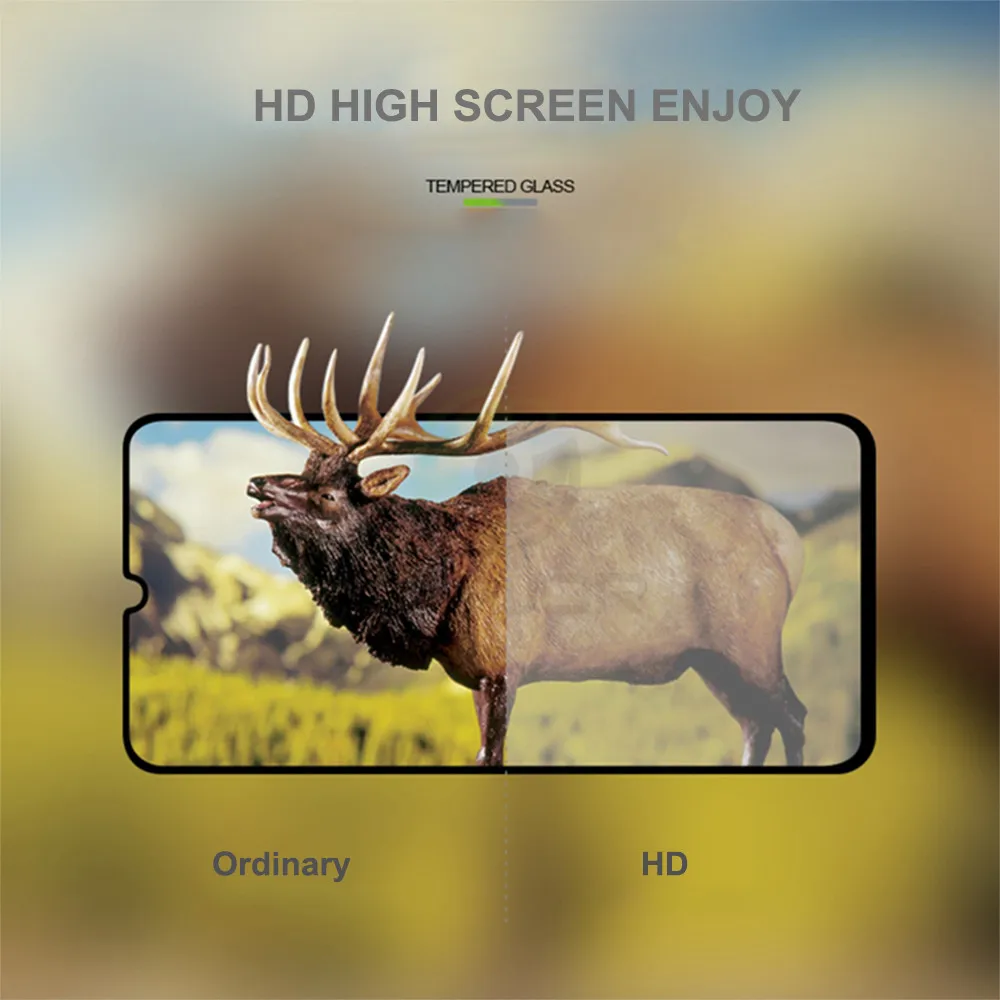 Keajor стекло для samsung Galaxy A40 A60 A70 закаленное стекло полное покрытие защитная пленка на экран для samsung A40 защитное стекло