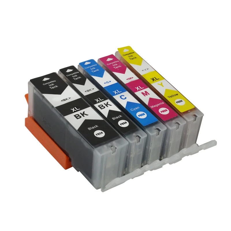 10PCS ink cartridges compatible For canon PGI525 CLI526 PIXMA MG6150 MG6250 MG8150 MG8250 MG8170 MG8220 printer pgi 525 CLI 526 |
