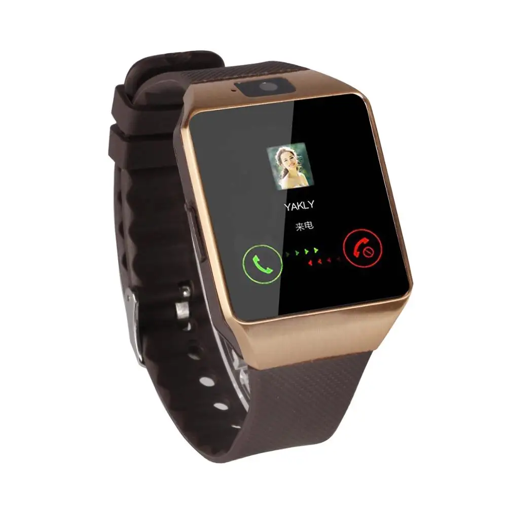 Cawono Bluetooth умные часы для детей умные часы DZ09 Смарт часы Relogio Android SmartWatch часы мужские детские часы часы женские часы телефон телефонный звонок часы телефон SIM камеры для iOS iPhone Android VS Y1 Q18 - Цвет: Gold