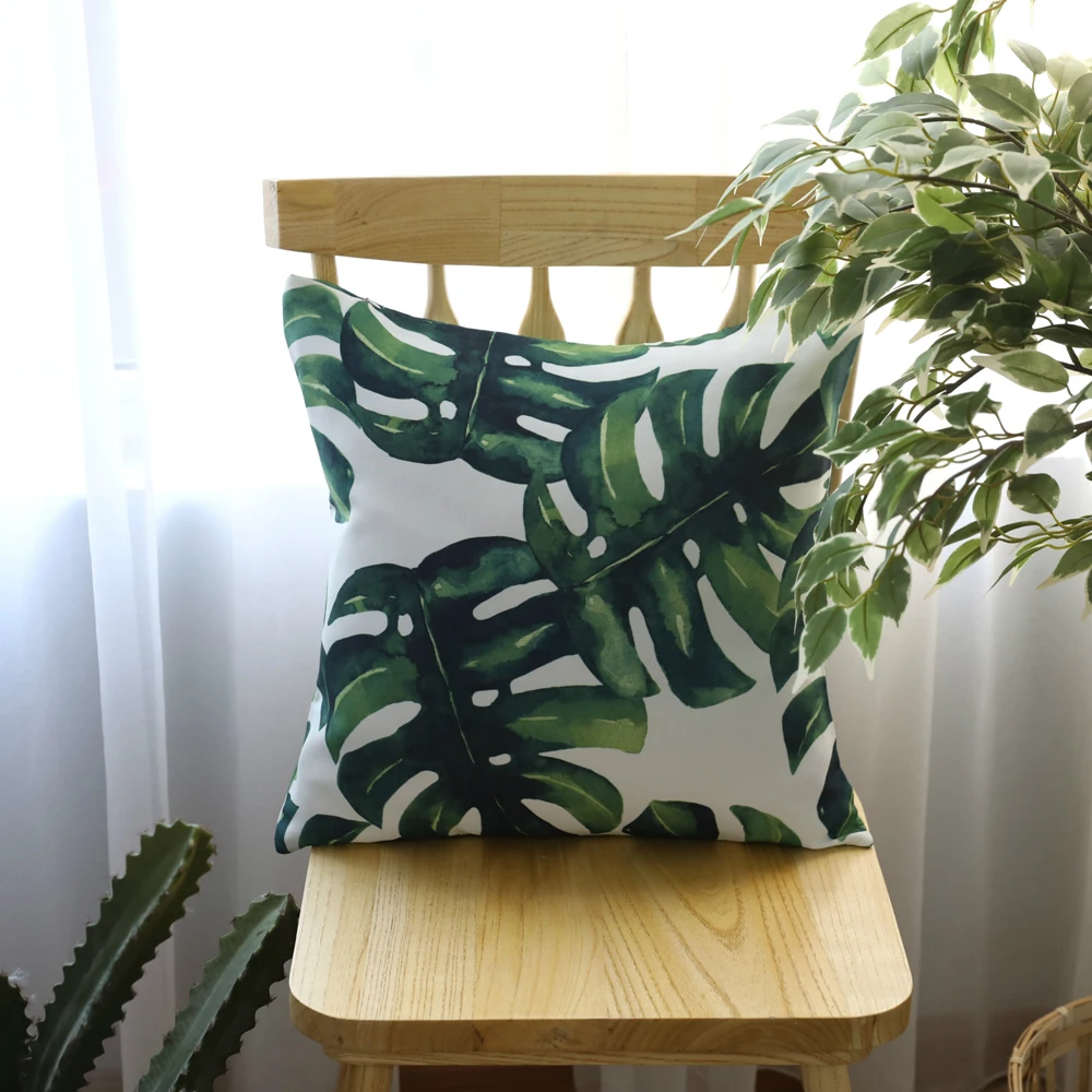 Чехол для подушки из хлопка и льна|cushion cover|pillow cushion coverscushion cover tropical |