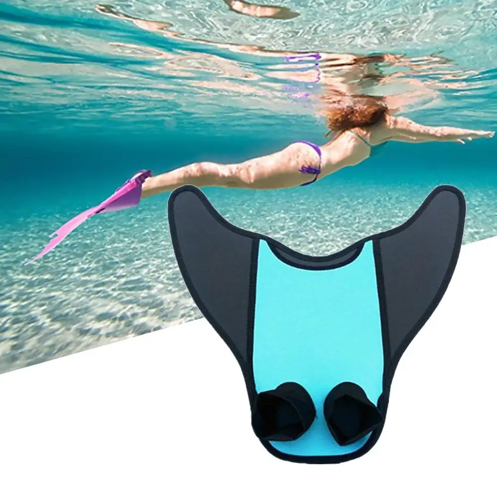 Детский плавник для плавания 1 шт. тренировочный русалки ласты дайвинга хвост