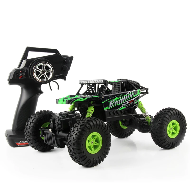 WLtoys 18428-B 4WD RC Climbing Bigfoot Car 2.4GHz 4CH Remote Control Model Off-Road Truck Crawler All Terrain Vehicle | Игрушки и хобби