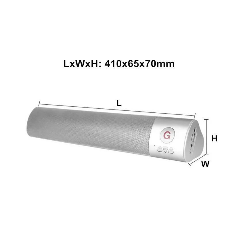 LEORY WM13 беспроводной домашний кинотеатр Мини bluetooth динамик Портативный 1500 мАч 3D
