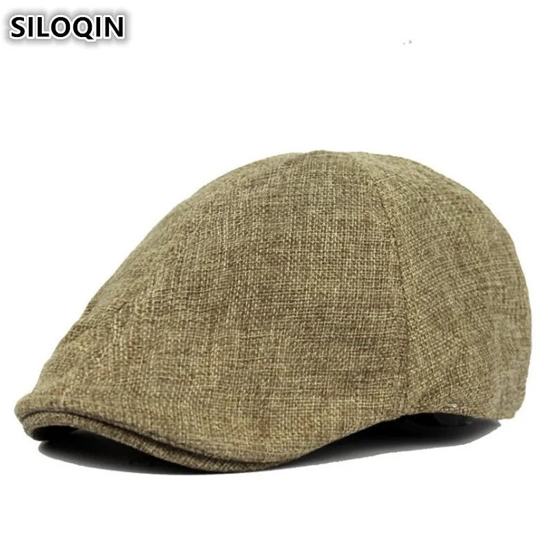 

Элегантные женские плоские кепки SILOQIN, берет, Дамская Летняя Ретро Кепка для мужчин, ультратонкие дышащие береты для мужчин и женщин, шапка д...