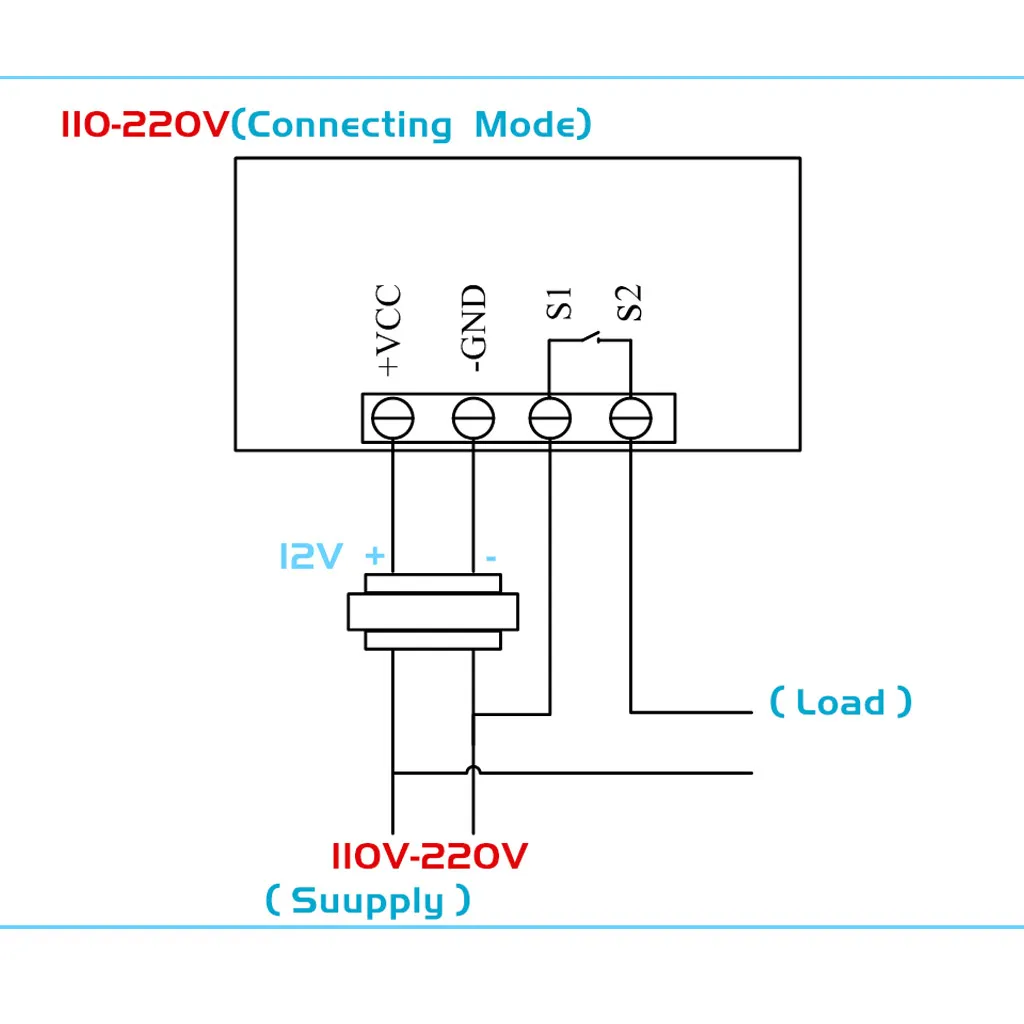 W3230 AC 110V 220V 20A Temperature Controller LED Thermostat Regulator Control | Инструменты