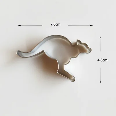 1 шт. кондитерские изделия репостерия мультфильм кенгуру металлический резак для