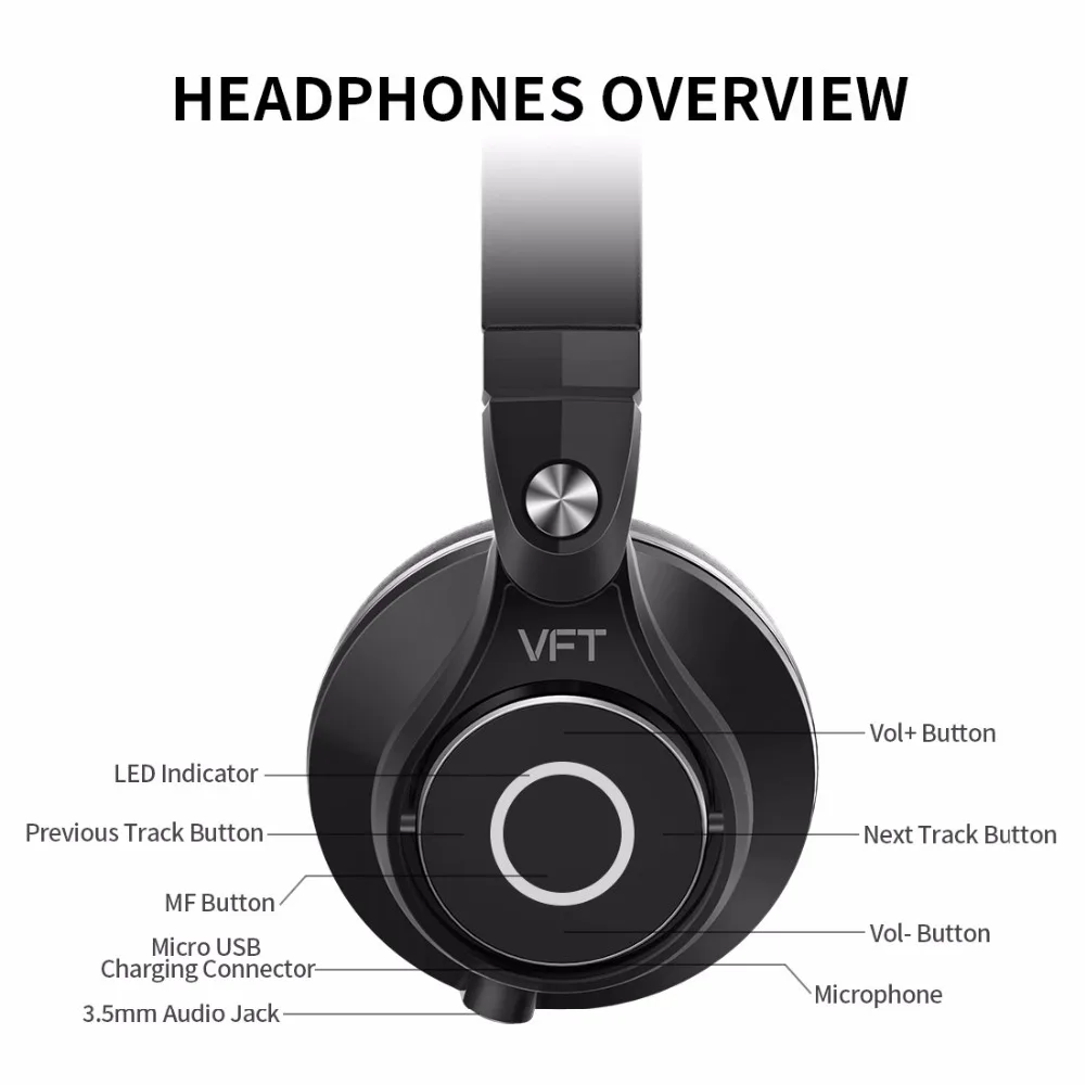 Bluedio U (UFO) Plus Bluetooth наушники и Классические HiFi Беспроводные PPS12 драйверов а также