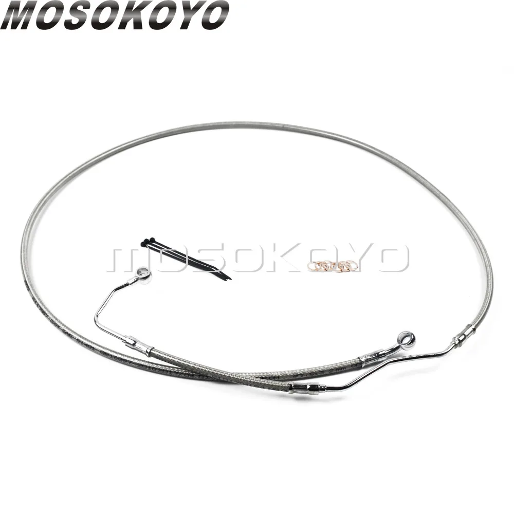 Набор тормозных линий на руль мотоцикла 10 16 дюймов + 4 &quot+ 6&quot 8 10&quot Проводка