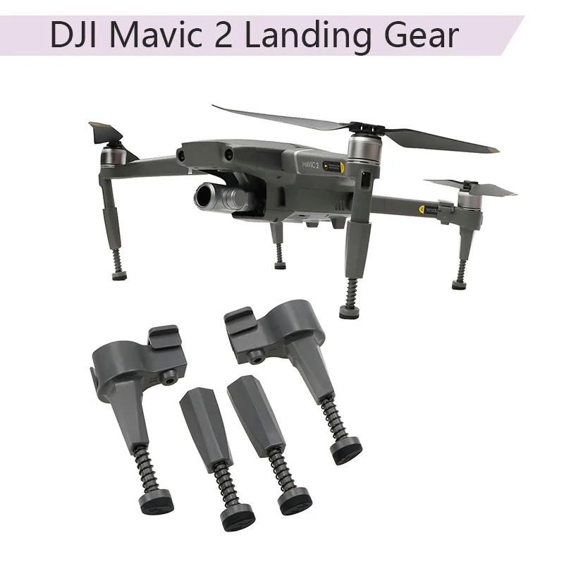 

Повышенное шасси для DJI Mavic 2 Pro Zoom пружинная подставка амортизатор штатив кронштейн удлиняющие ножки Дрон аксессуары Запчасти
