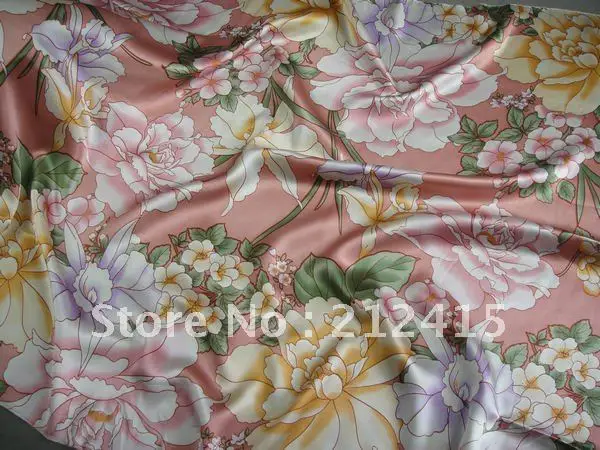 

Free shipping/100% silk fabric / wholesale and retail/ leisure/ cheap/#LS0722 silk fabric for dress clothes bedding