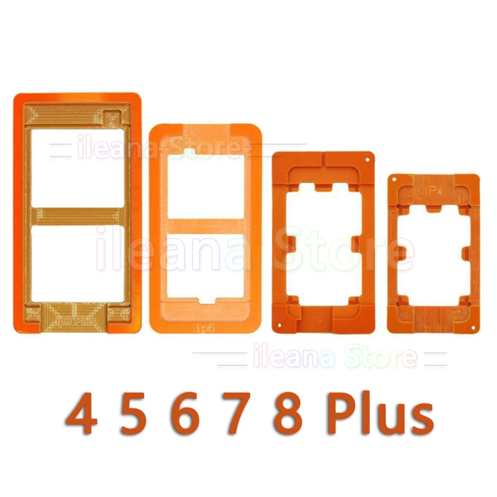 Формы для iPhone 6 7 Plus ЖК экран стеклянный дисплей УФ клеевая форма LOCA 6s 4 5 запасные