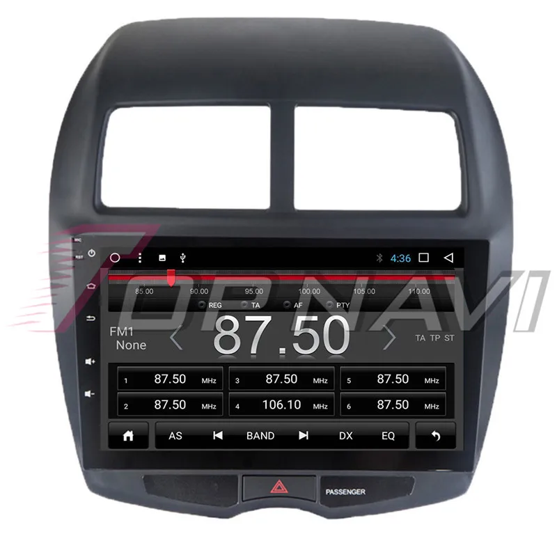 Автомобильный GPS плеер радио для Mitsubishi ASX 2013 10 1 '' Android 8 Topnavi автомобильная