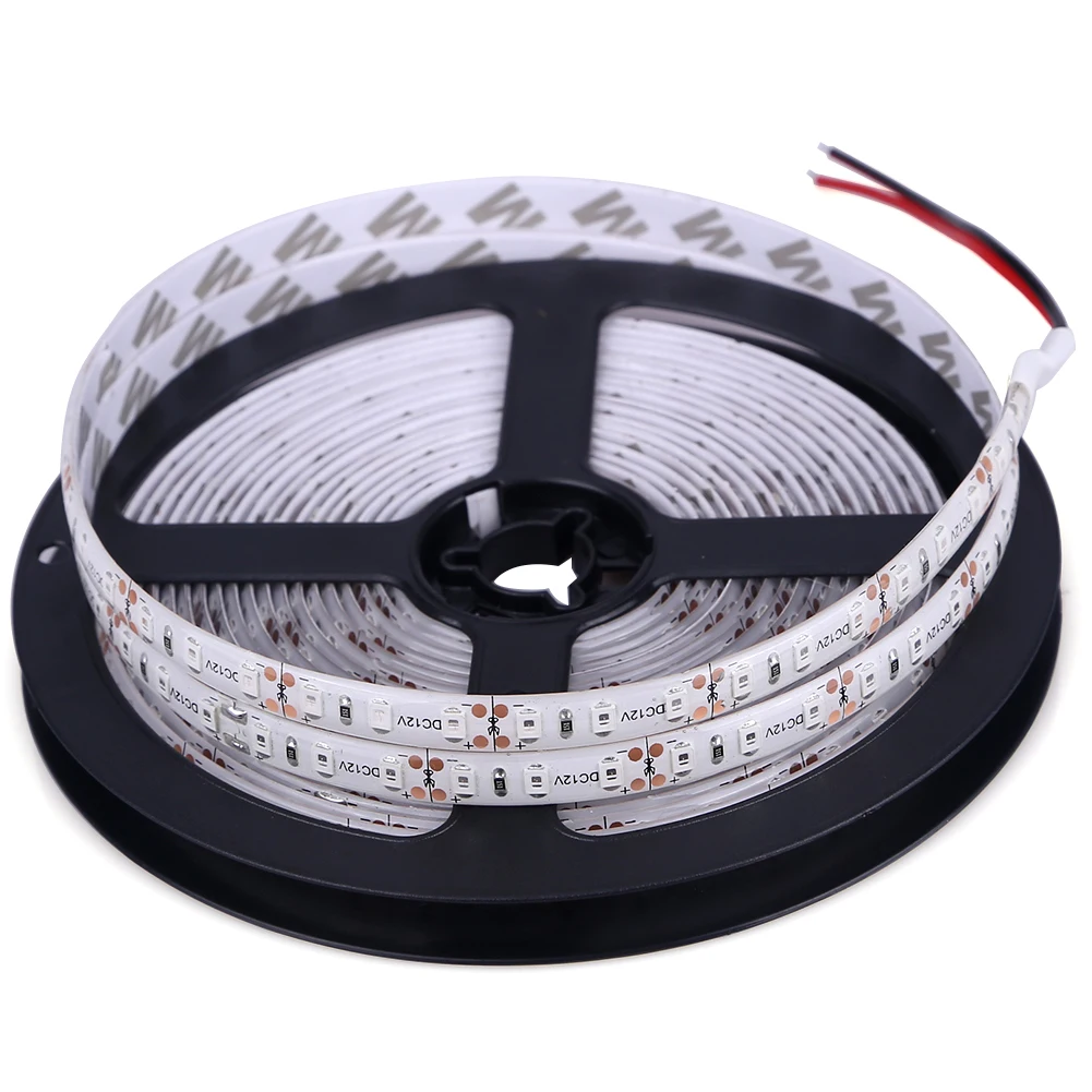 5 м 600 светодиодный s 2835 SMD Светодиодные ленты Водонепроницаемый IP65 DC 12V Высокая Яркость светодиодный ленты 120 светодиодный s/M супер яркий, чем 3528 Светодиодный лента