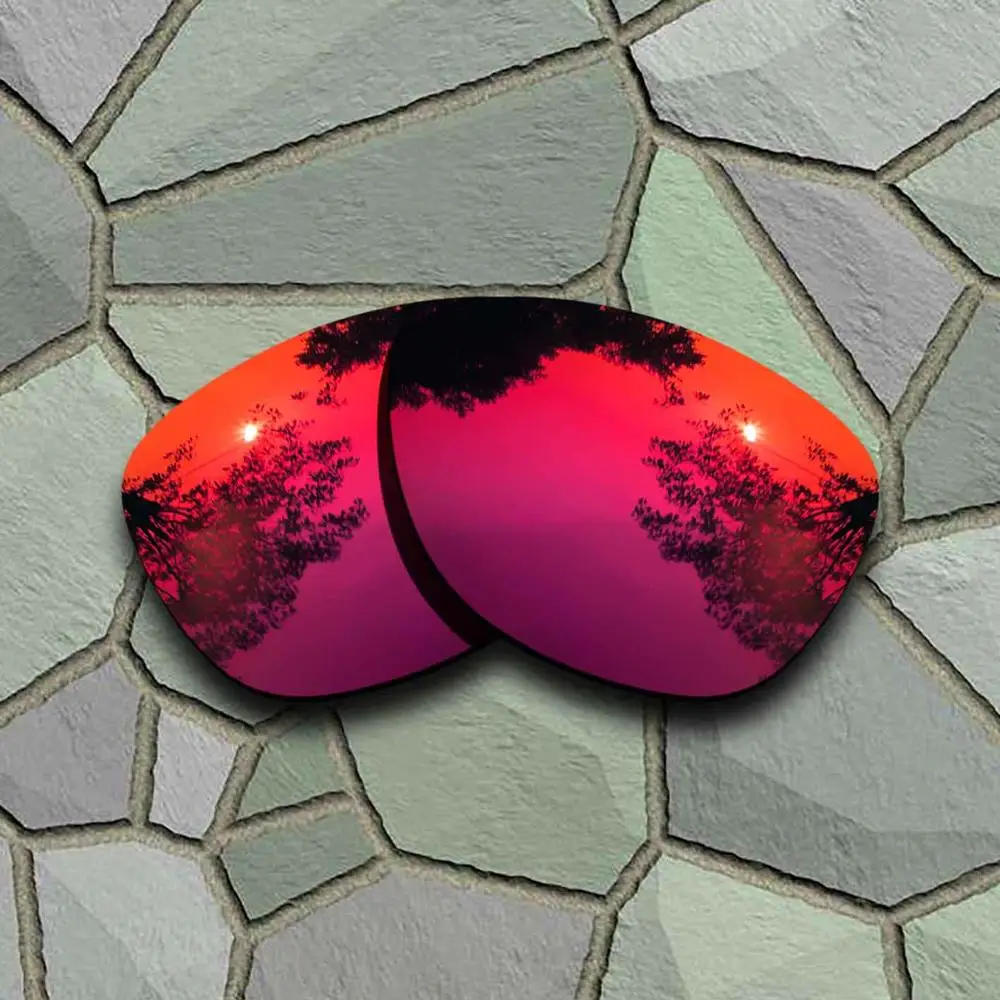 Violet Red Солнцезащитные очки поляризованные Сменные линзы для Oakley Frogskins-сорта - Цвет линз: Violet Red
