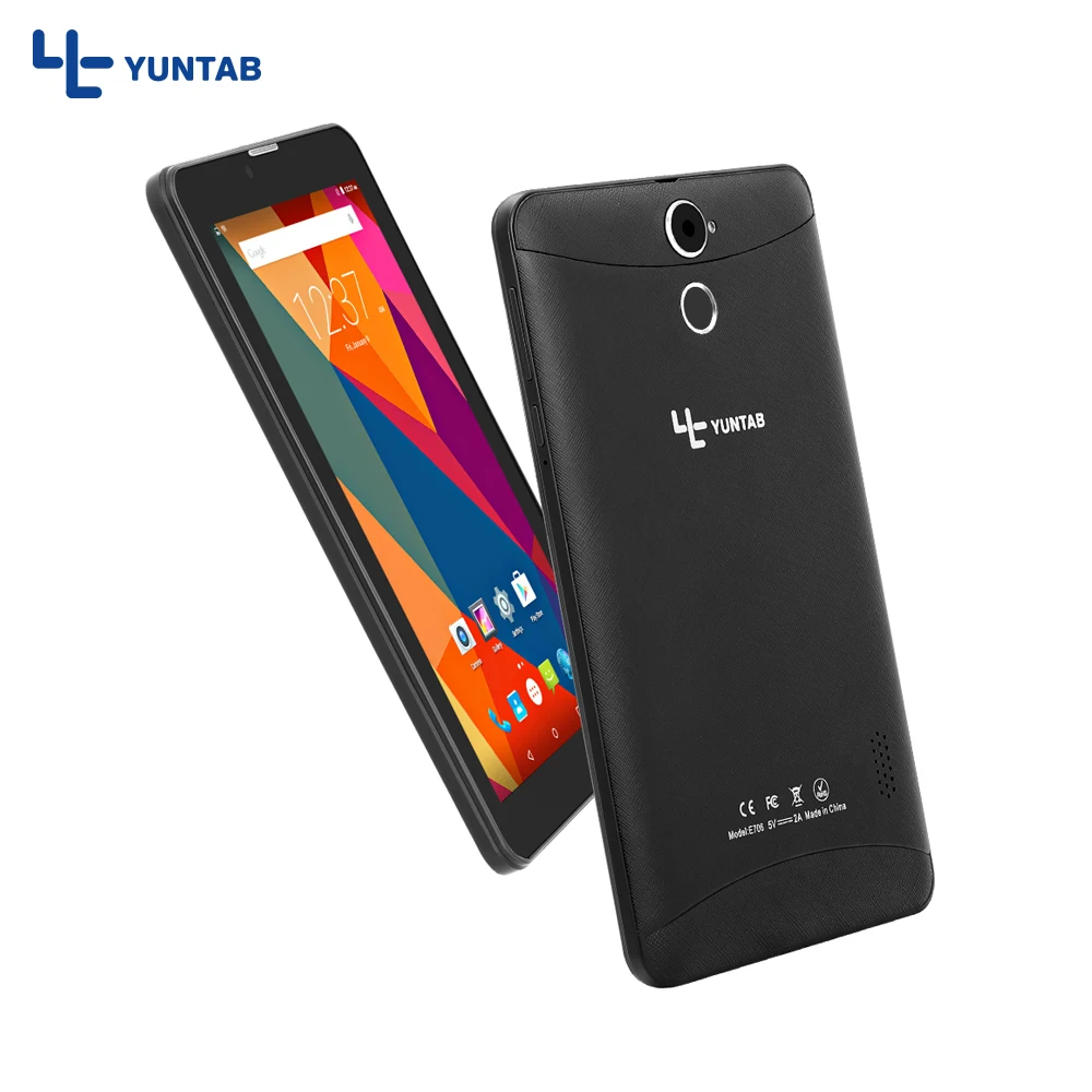 Yuntab 7 '&#x27E706 gps двойная SIM карта мини карты 1 3 ГГц 4 ядра Cortex A7 1024*600 двойной Камера