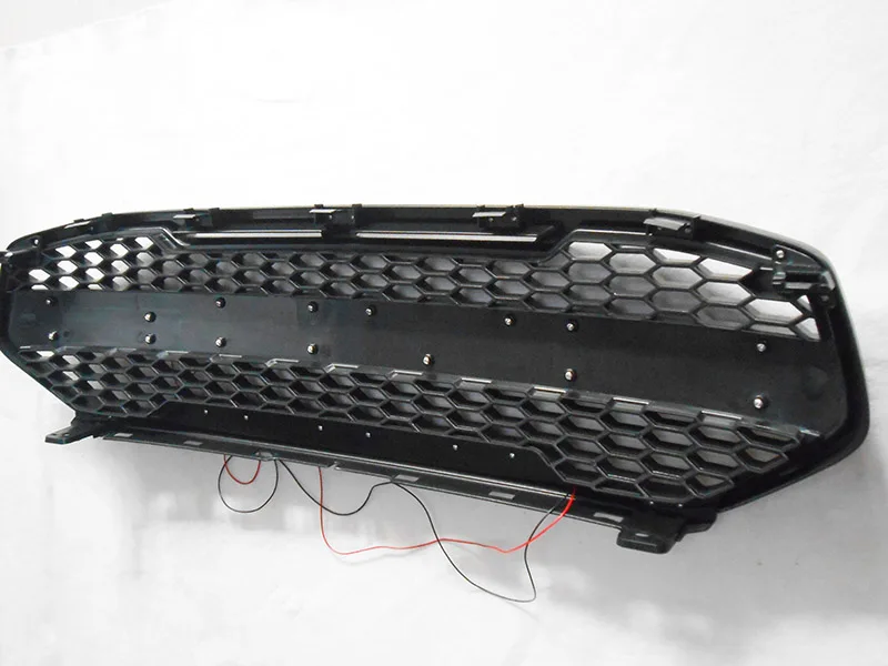 CITYCARAUTO TOP QUALIY LED Grille Front racing raptor grills cover Fit for ford Everest endeavour 2015-2017 GRILLE ABS Black | Автомобили