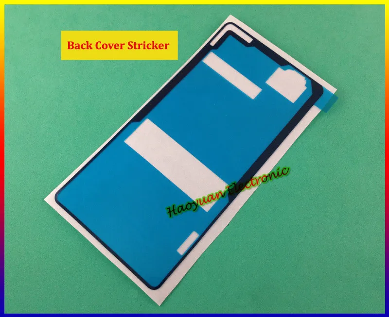 10 шт./лот новый корпус задняя крышка батарейного отсека клейкая лента стикер