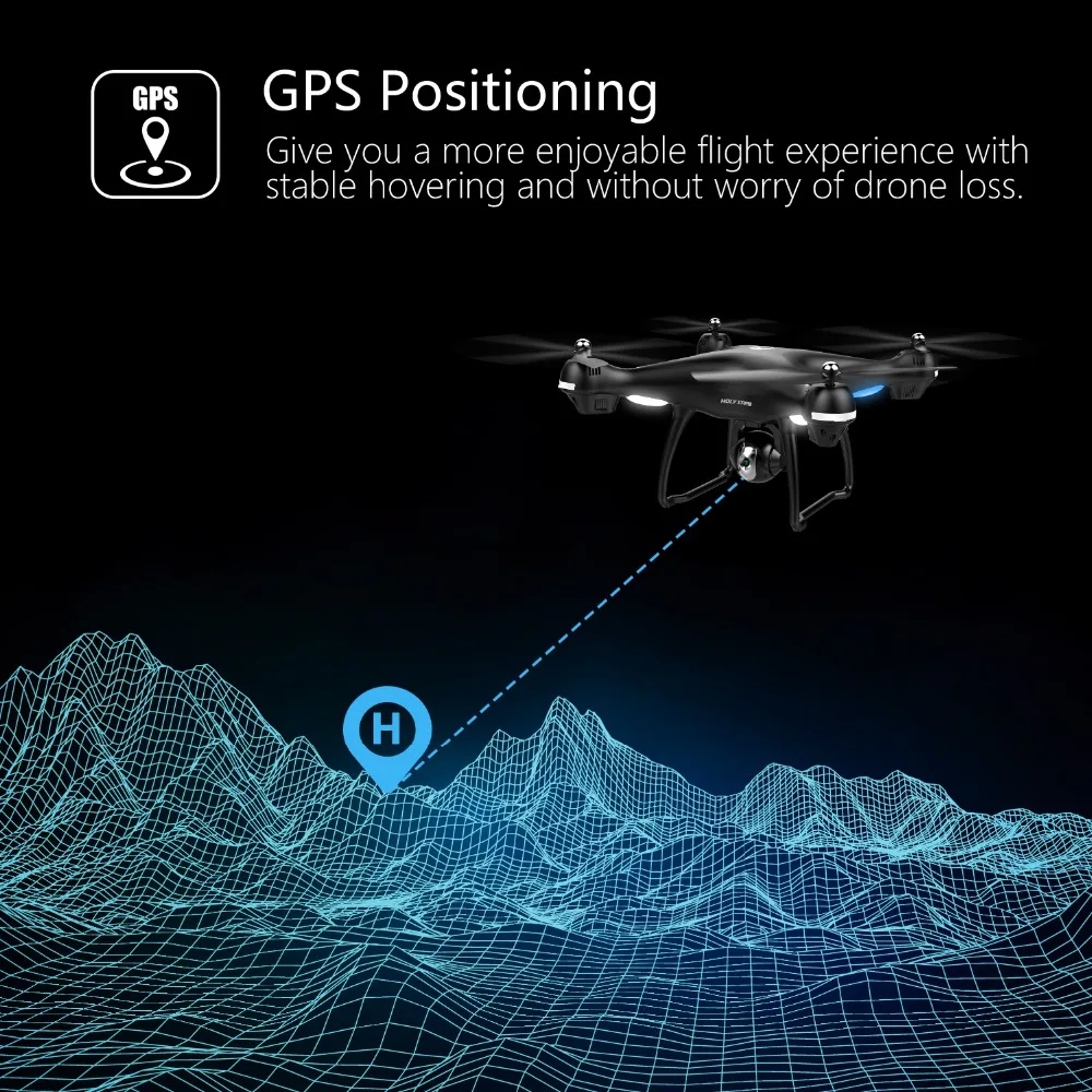 ЕС США сток святой камень HS100 gps FPV радиоуправляемая беспилотная камера видео в