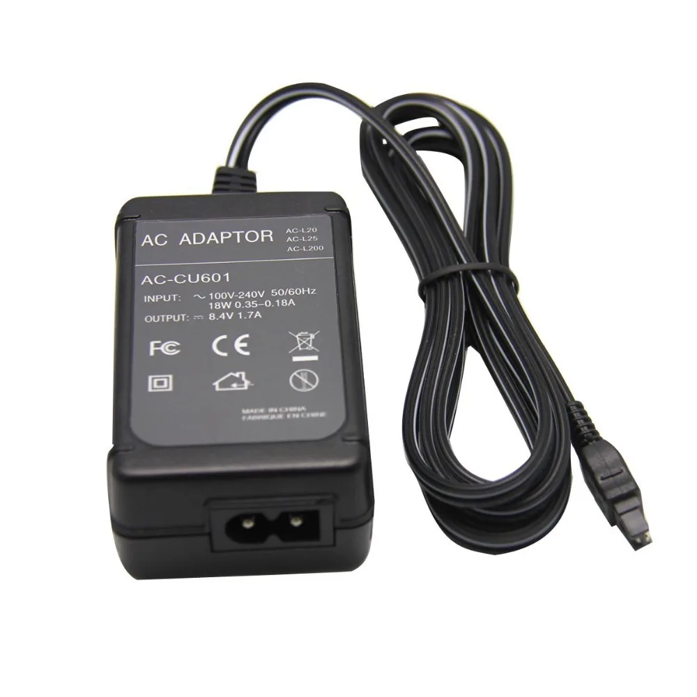 Видеокамера Сетевой адаптер питания Зарядное устройство для Sony ACL200 AC L200 L200B L200C