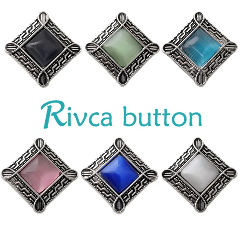 D02149 Бесплатная доставка 2015 Новый Стразы застежка Браслет Rivca Кнопка заклепка для