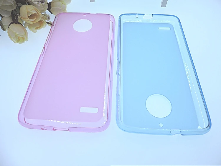 10pcs/lot.Ultra Thin Anti-fingerprint Matte TPU Soft Pudding Silicone Case for Motorola Moto E4(2017 |