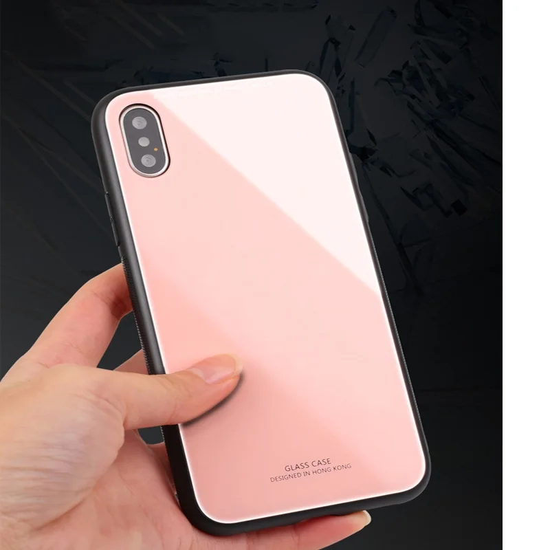 Блестящий стеклянный чехол для Xiaomi 8 A 2 1 Lite MIX2S F1 Обложка Redmi Note 3 задней крышки