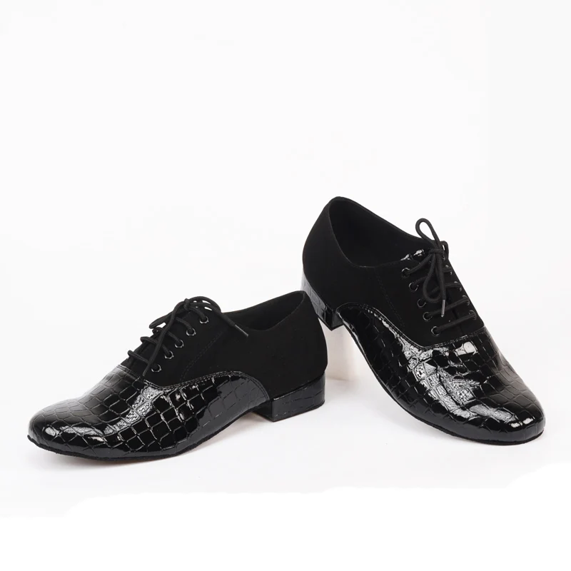 DILEECHI/мужские туфли из искусственной кожи с принтом крокодила для латинских