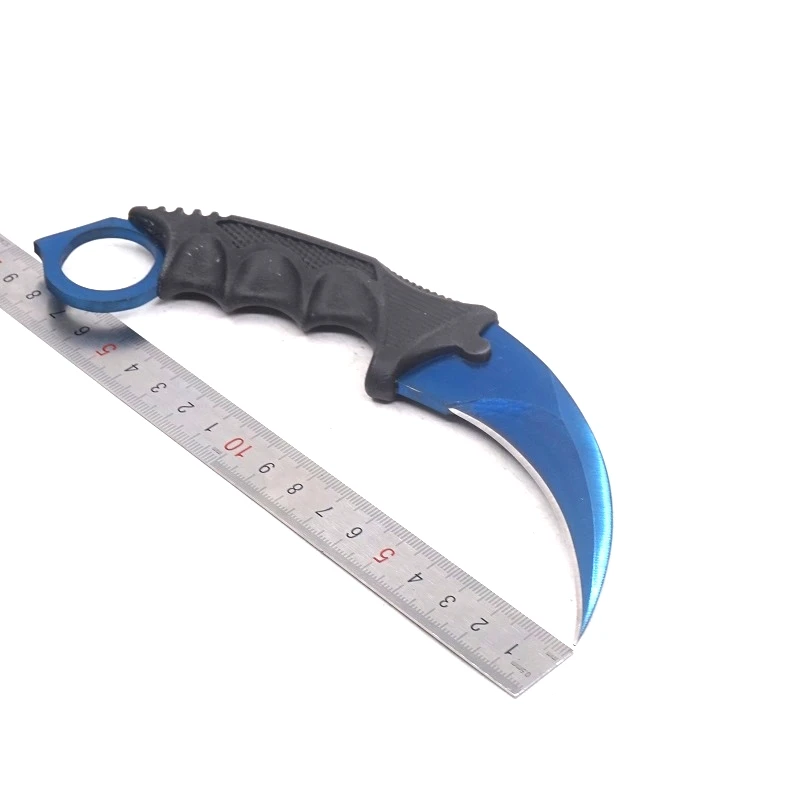 Ножи с фиксированным лезвием коготь для Counter-Strike Karambit нож из нержавеющей стали