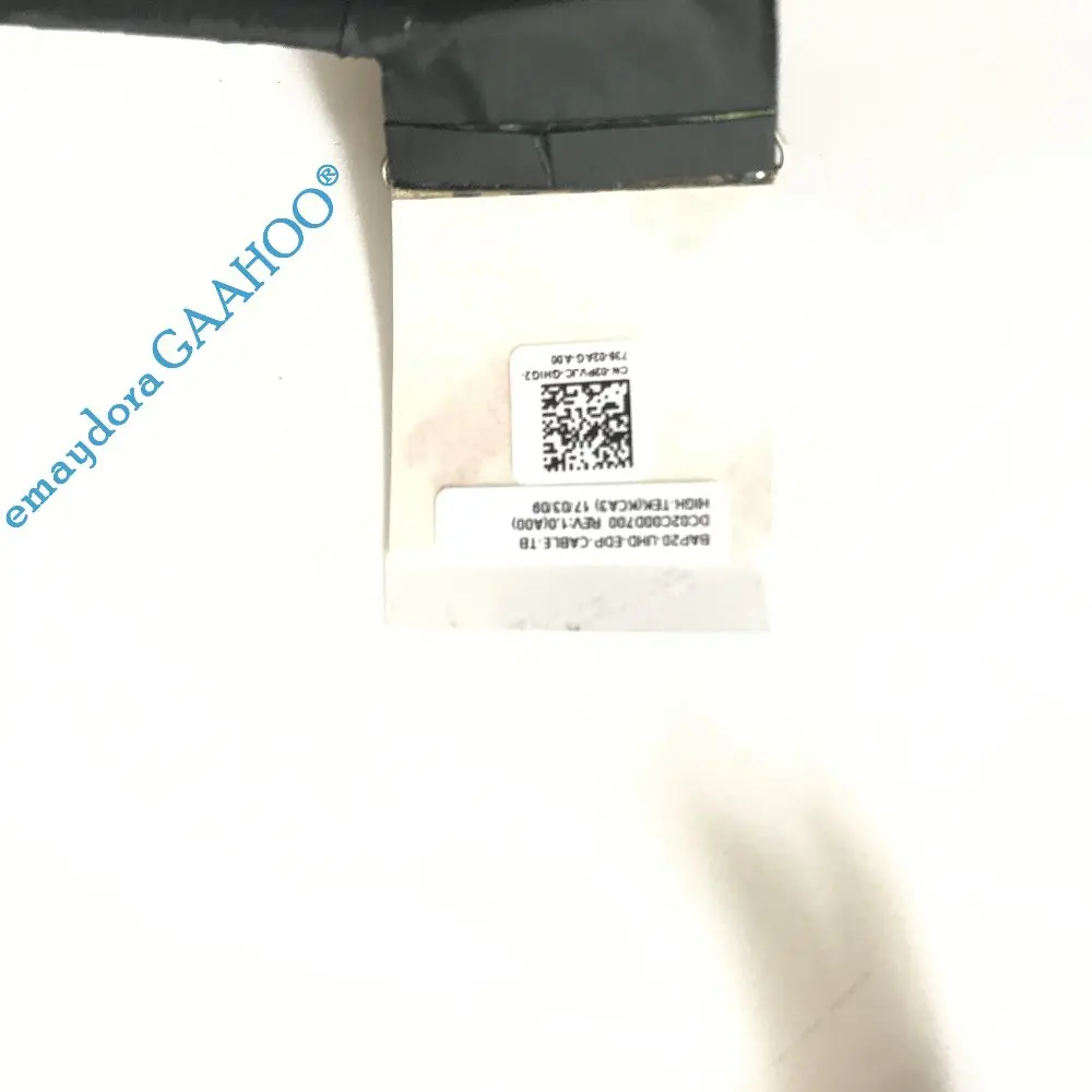 Новый оригинальный 100% новый кабель EDP для ноутбука DELL ALIENWARE 17 R4 UHD 3840by2160 pannal Тип TOBII