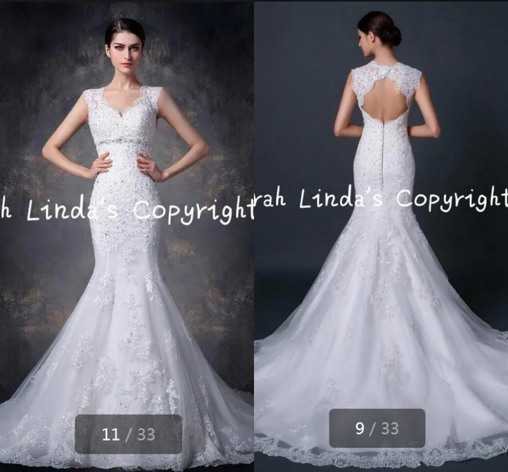 Новый Дизайн 2016 модные свадебные платья с рукавами крылышками Русалочки