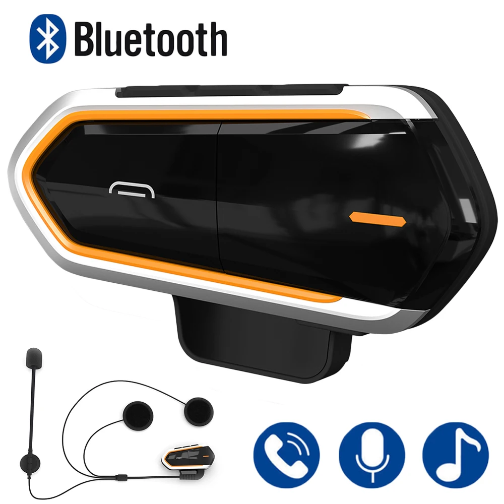 Гарнитура для мотоциклетного шлема беспроводное переговорное устройство Bluetooth