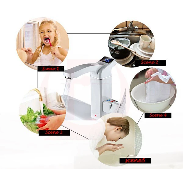 Брендовый водонагреватель NED кухонный кран для ванной комнаты Электрический