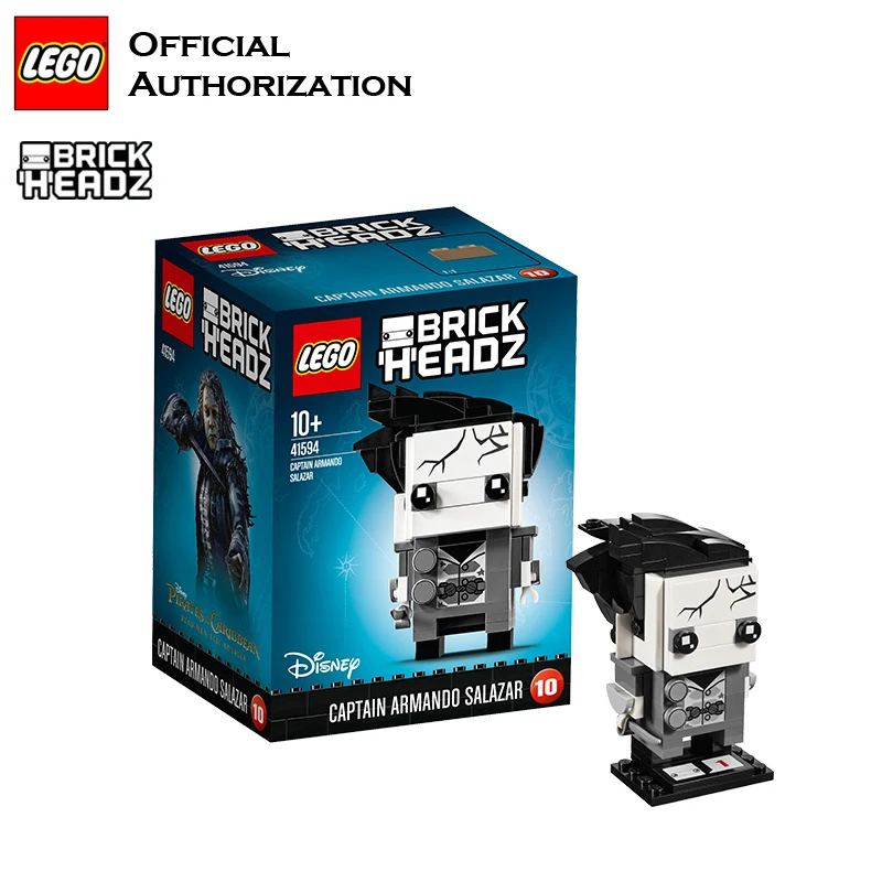 LEGO строительные блоки игрушки кирпичная голова серия Пираты Карибского моря