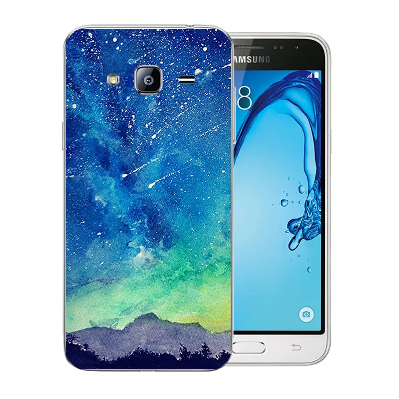 Чехол для Телефона силиконовый Samsung Galaxy J3 2016 j310 ТПУ задняя крышка 5 0 дюйма (2016)