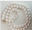 Classic9-10mm Южное море круглый белый жемчуг ожерелье 18 дюймов k