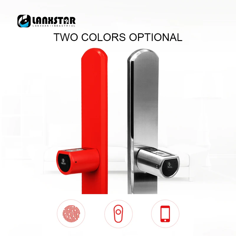 LANXSTAR Новая роскошная двойная система Интеллектуальный микро замок ядро IP44 Bluetooth