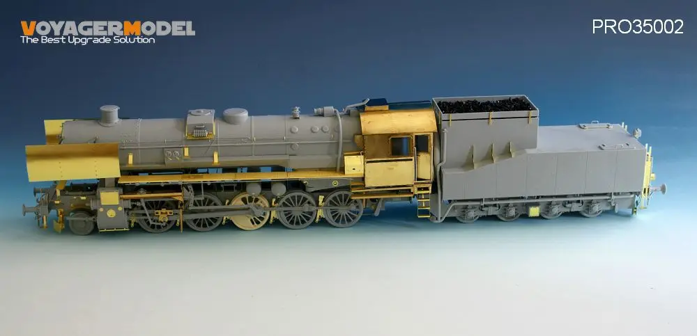 KNL HOBBY Voyager модель PRO35002 Bavaria BR52 паровоз роскошная версия модифицированного металлического выгравированного набора деталей