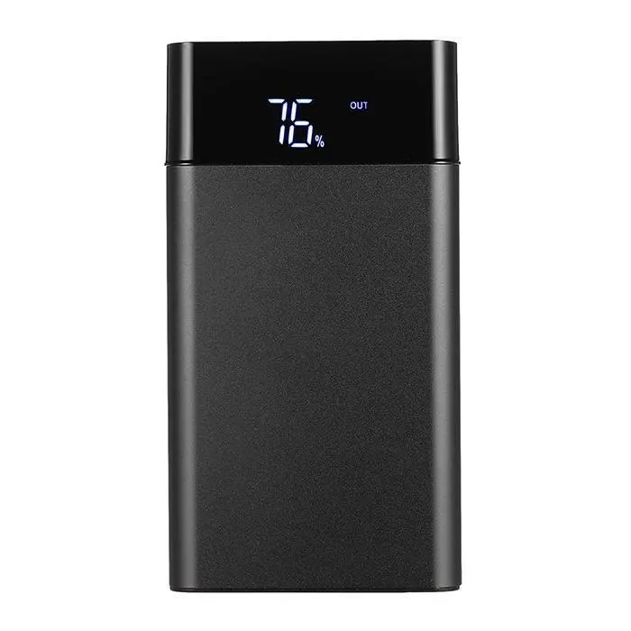 Power bank быстрая зарядка тонкий Ультратонкий внешний аккумулятор с двумя usb портами