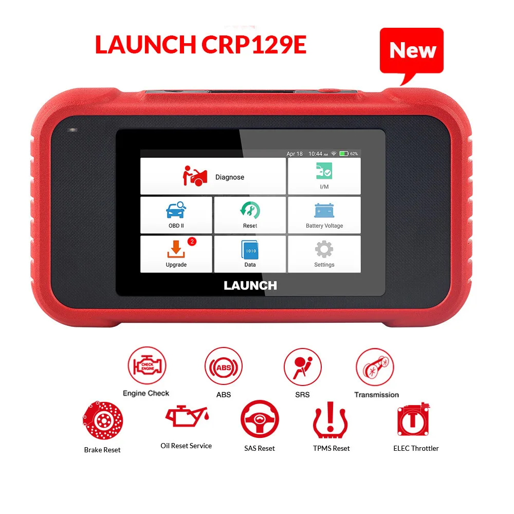 CRP129E X431 Crp129e Crp123e Crp129 Crp123 Creader Viii Obd2 Diagnostic Tool For Eng/at/abs/srs Multi-language Free Update - Цвет: CRP129E
