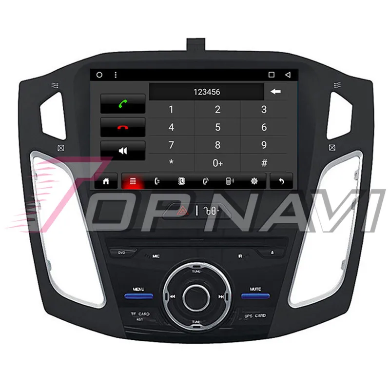 Автомагнитола для Ford Focus 2012 2013 2014 2015 9 дюймов Android 8 1|GPS транспорта| |