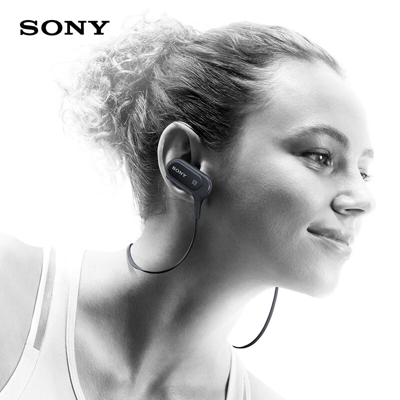 Оригинальный Сони наушники MDR XB50BS беспроводной Bluetooth спортивные в ухо