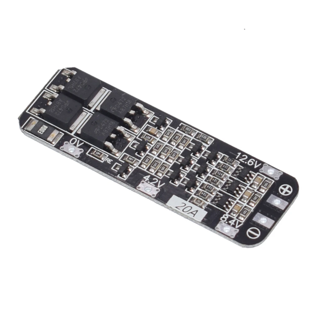 3S 20A литий ионный аккумулятор 18650 зарядное устройство PCB плата защиты BMS 12 6 V Cell 59x20x3
