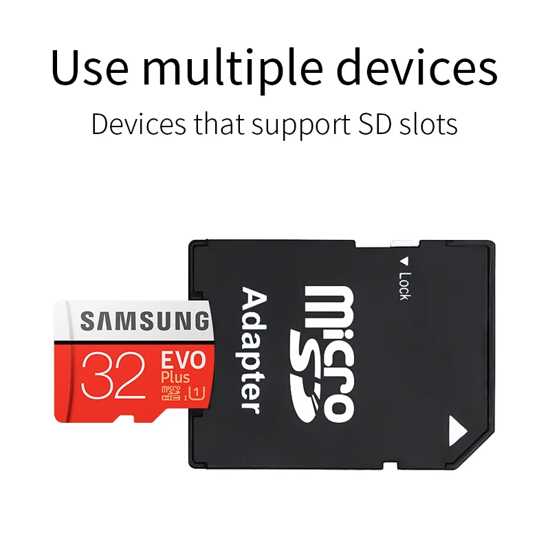 SAMSUNG micro sd карта 256 Гб памяти оригинал 32 класс 10 64 картао де memoria TF tarjeta 128 Microsd|Карты