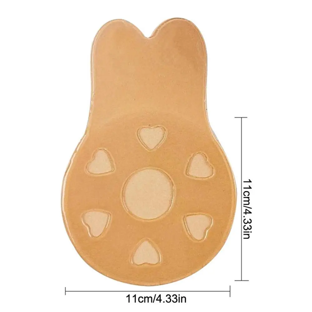 2PCS 11cm skin 1 пара, женские наклейки на соски, пуш-ап, клейкие бюстгальтеры, дышащие, невидимые, многоразовые, подтягивающие грудь ленты, без бретелек, бюстгальтер с открытой спиной - Цвет: 2PCS 11cm skin